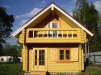 Деревянный дом из бруса - красота и уют